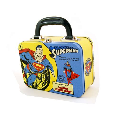 superman metal lunch box